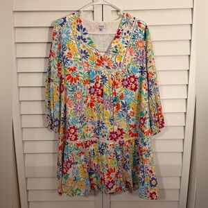Fate Multicolor Floral Dress